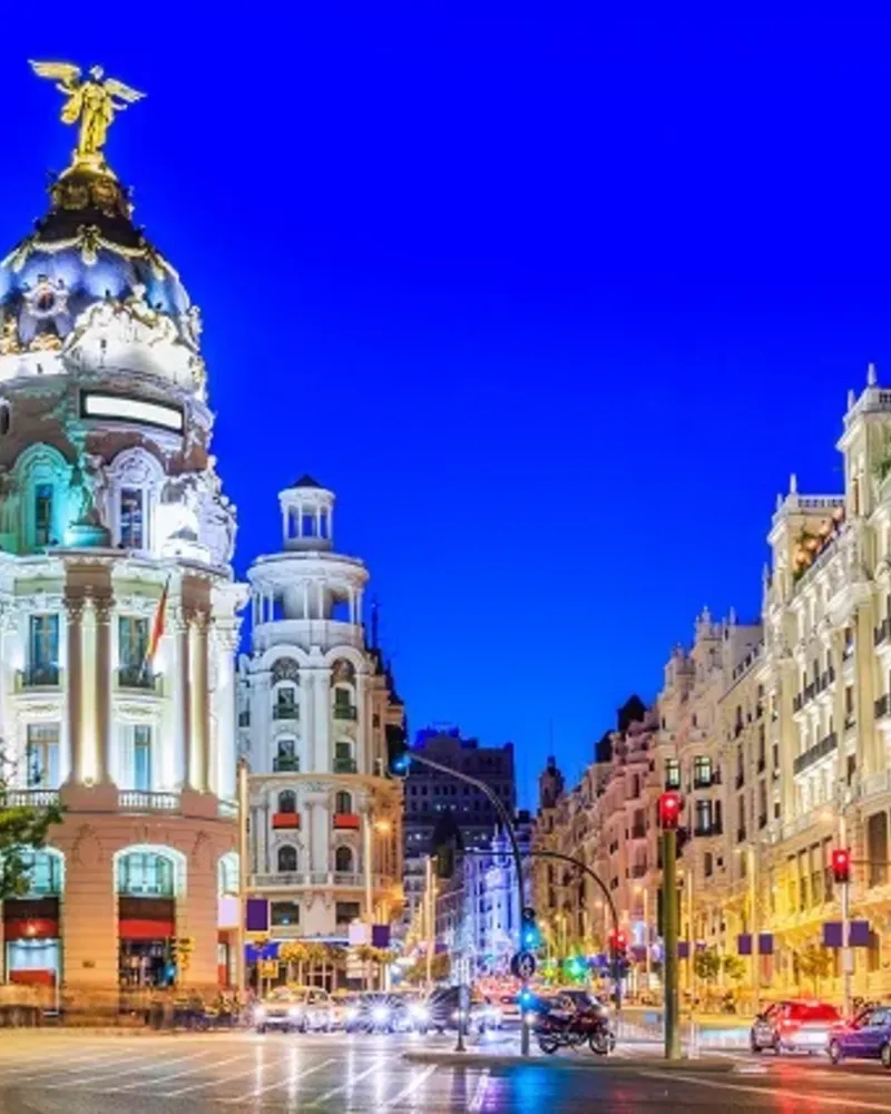 Calle Gran Vía, Madrid