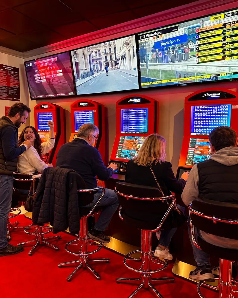 Zona de apuestas deportivas de Bingo Odonnell