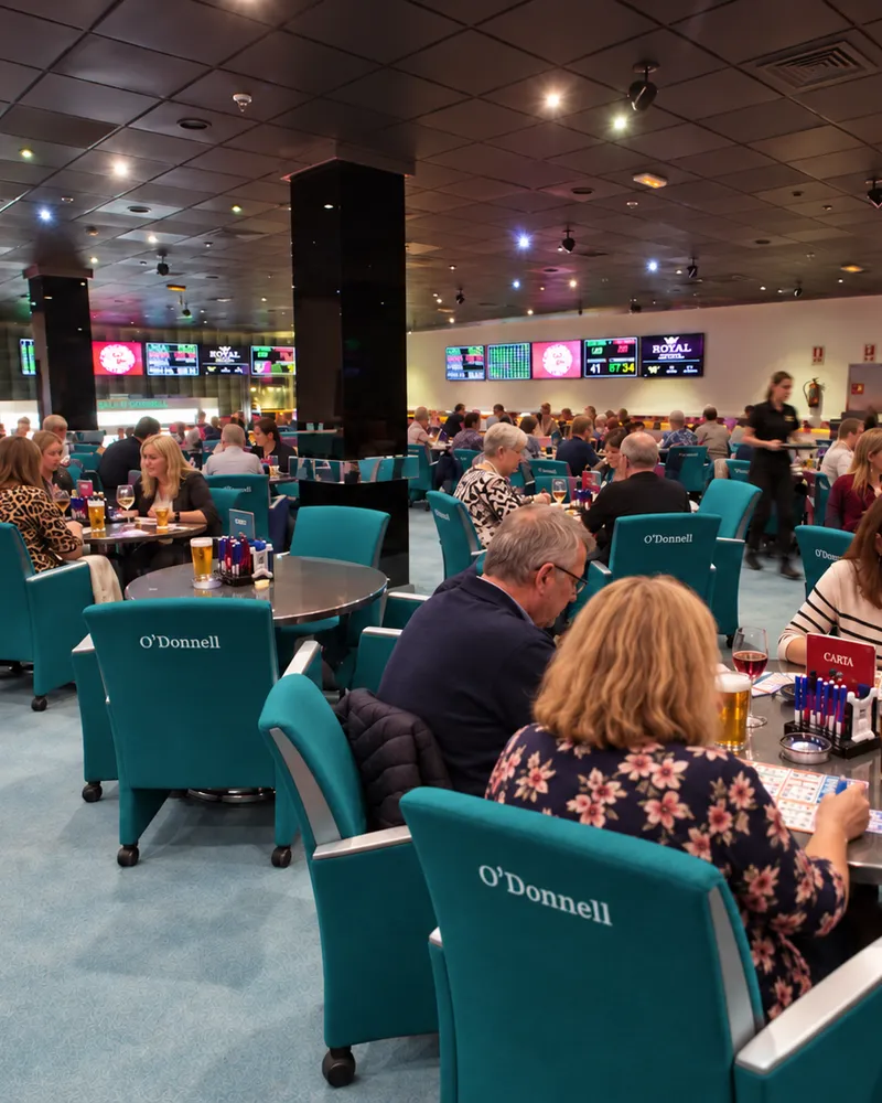 Bingo game at Bingo Odonnell