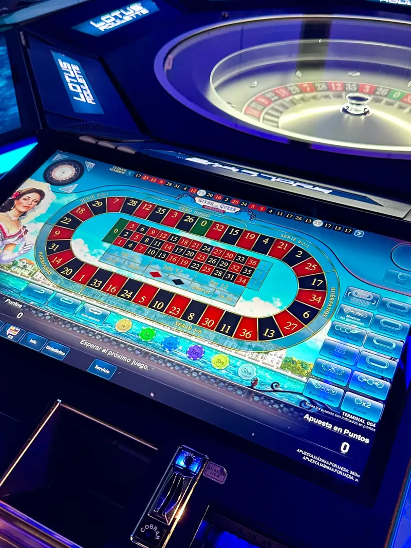 Electronic roulette at Bingo Odonnell